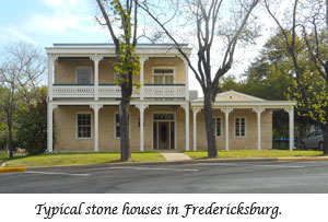 Stone house in Fredericksburg.